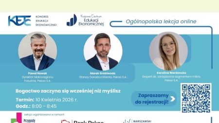 Kongres Edukacji Ekonomicznej 2026 - ogólnopolskie lekcje online